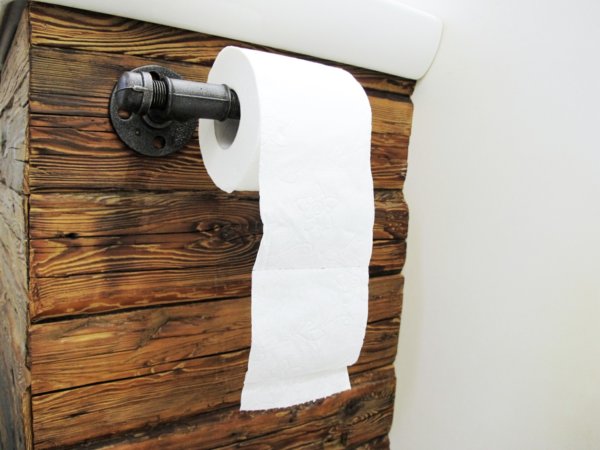 Jednoduchý držák toaletního papíru